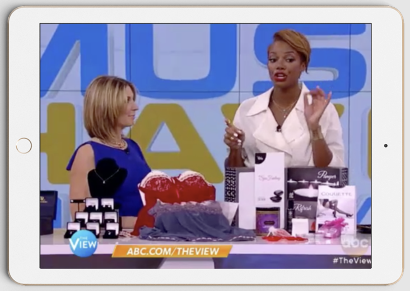 The Fantasy Box featured on The View