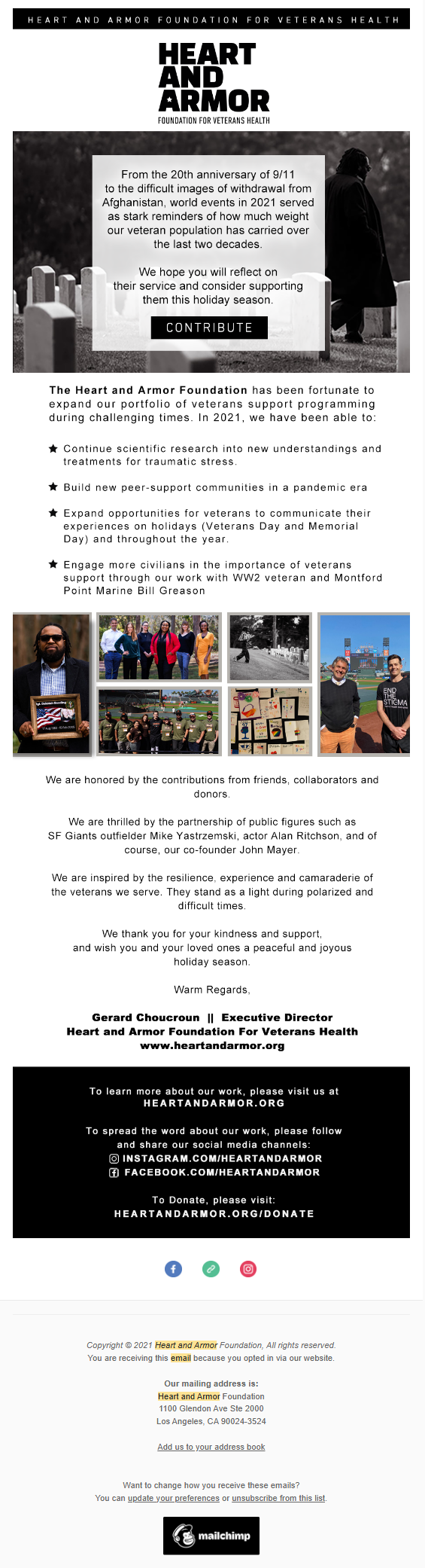 Email mock (new first)