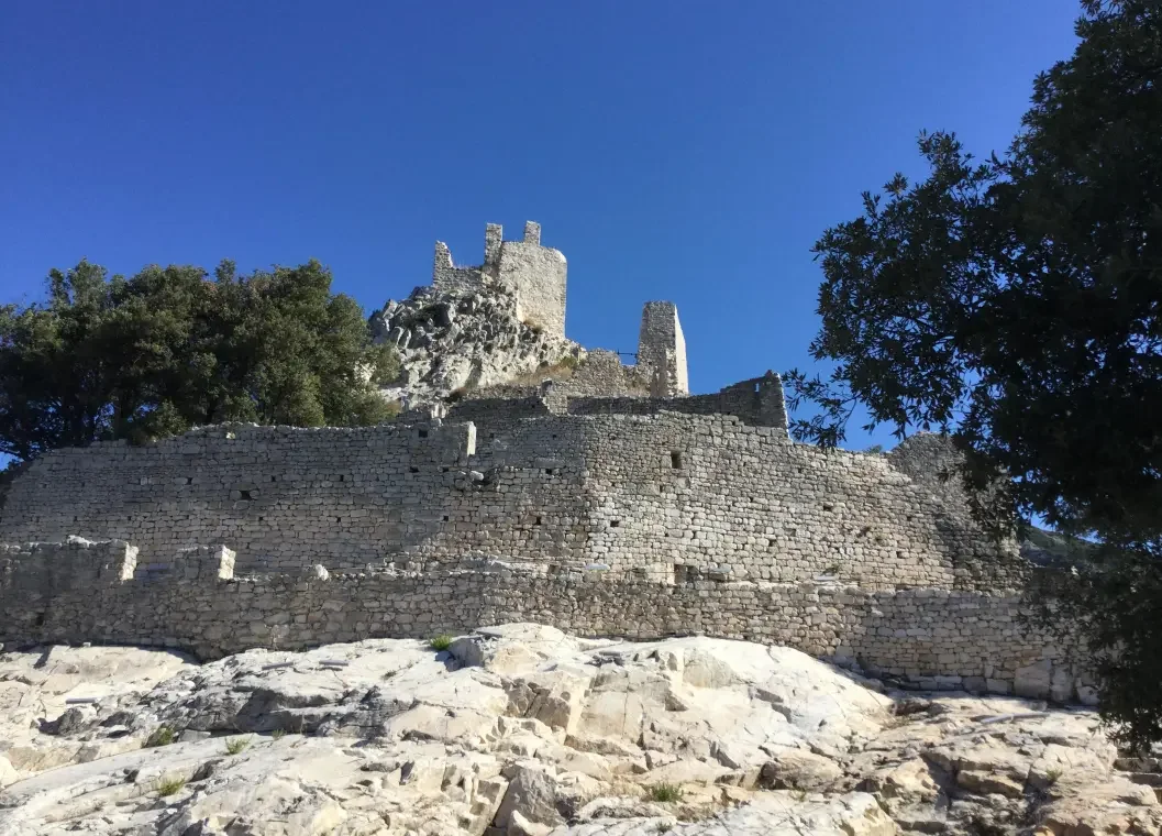 The mining settlement of Rocca San Silvestro, Tuscany