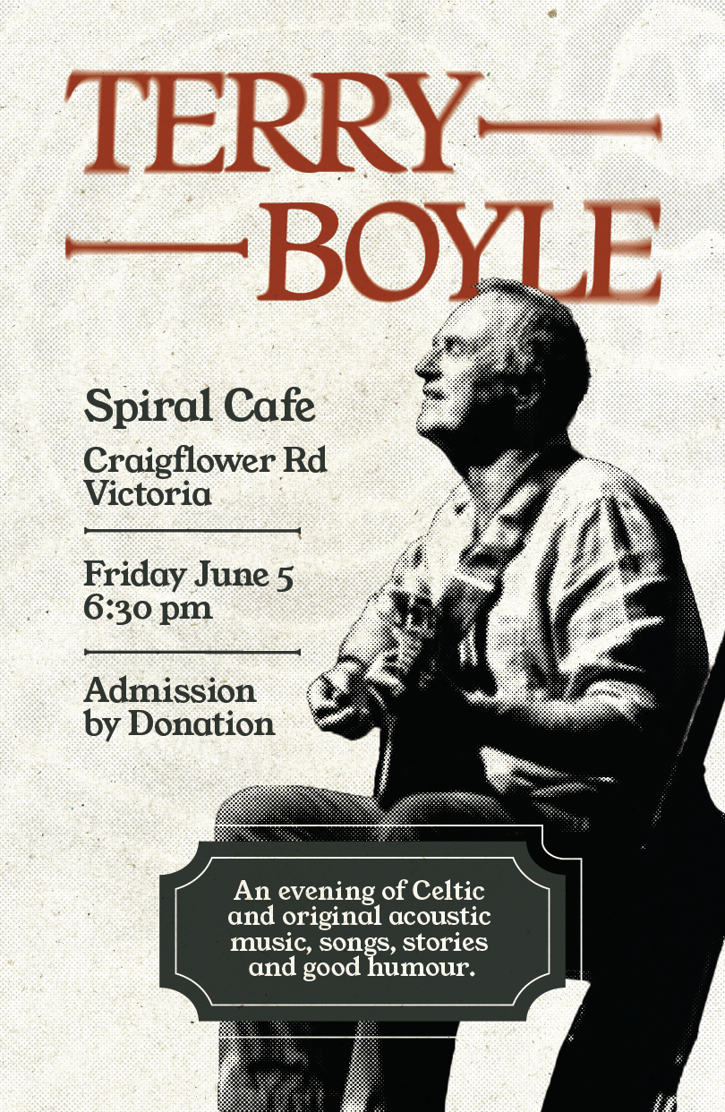 Spiral Cafe event poster
