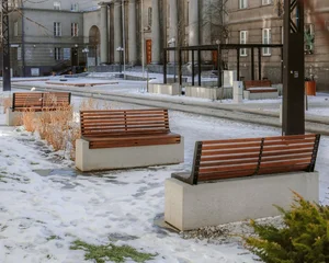 Betoniniai lauko suoliukai