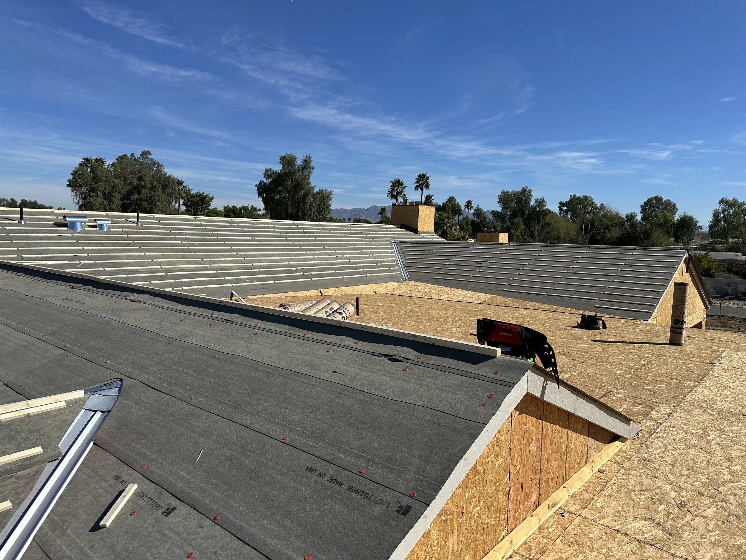 Scottsdale roof inspection Arizona monsoon season