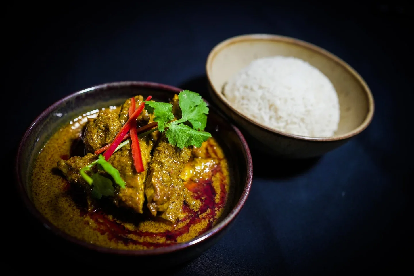 Malaysian curry from The Malay Courtyard