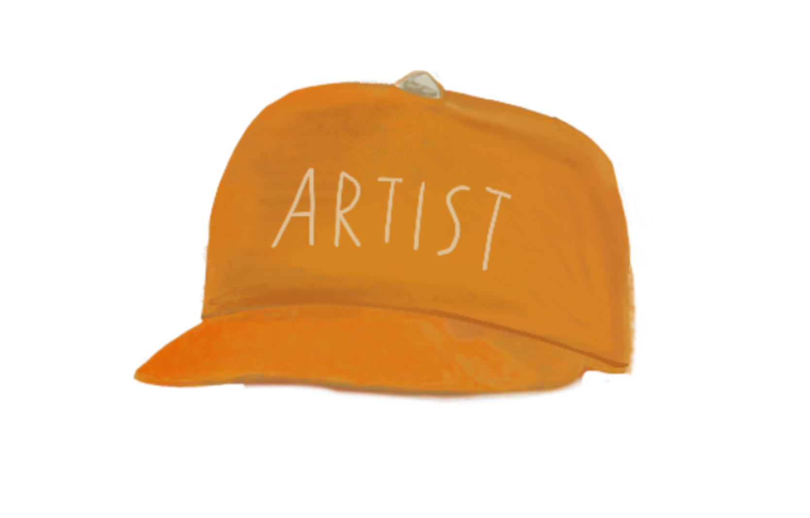 Orange hat