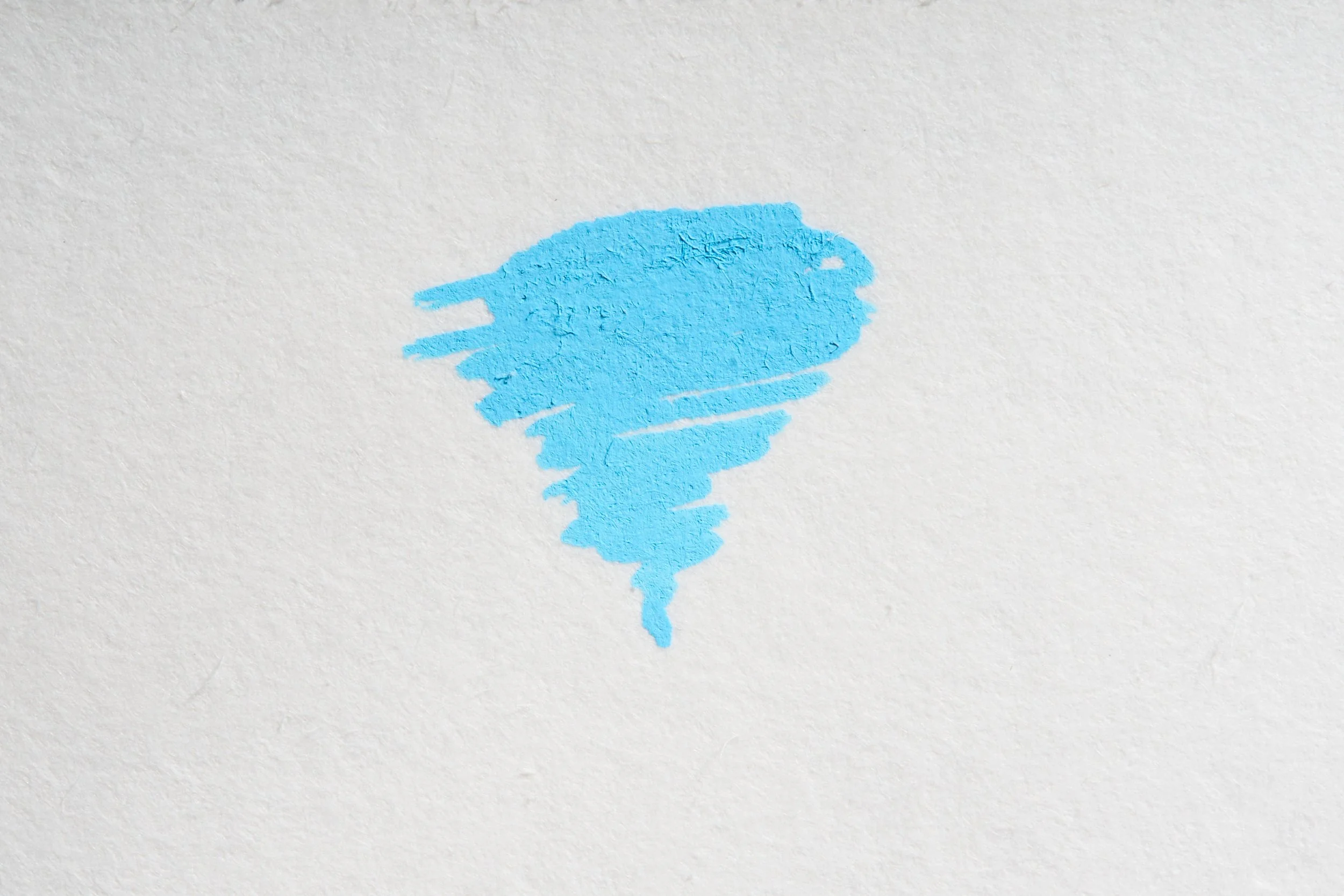 Blue paint swatch