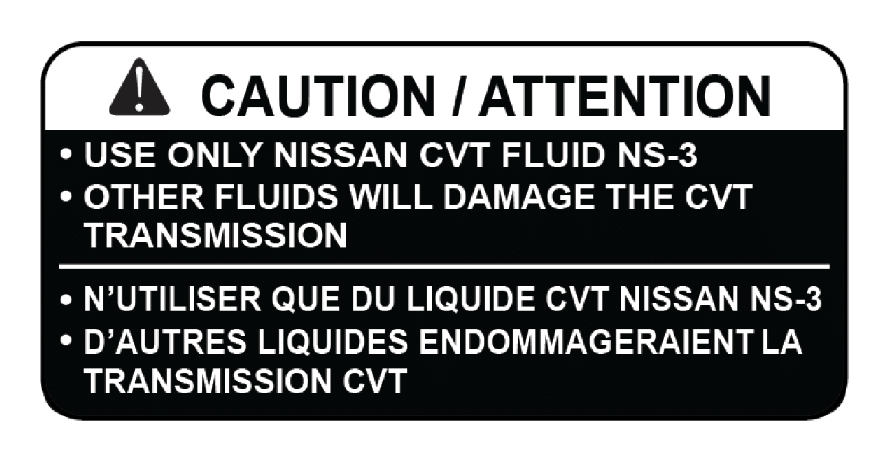 Vehicle Caution Labels