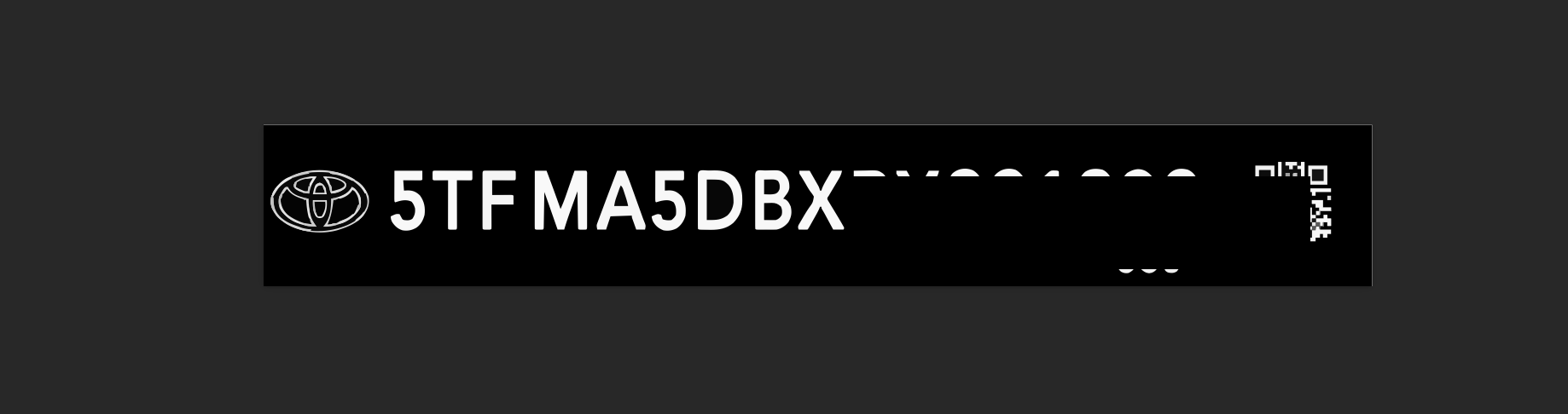 VINLab replacement label