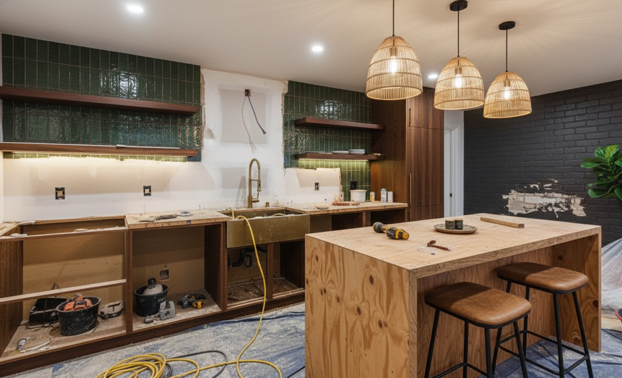 Before Kicthen Renovation Service