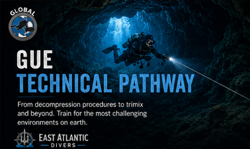 GUE Technical Pathway — decompression procedures to trimix and beyond