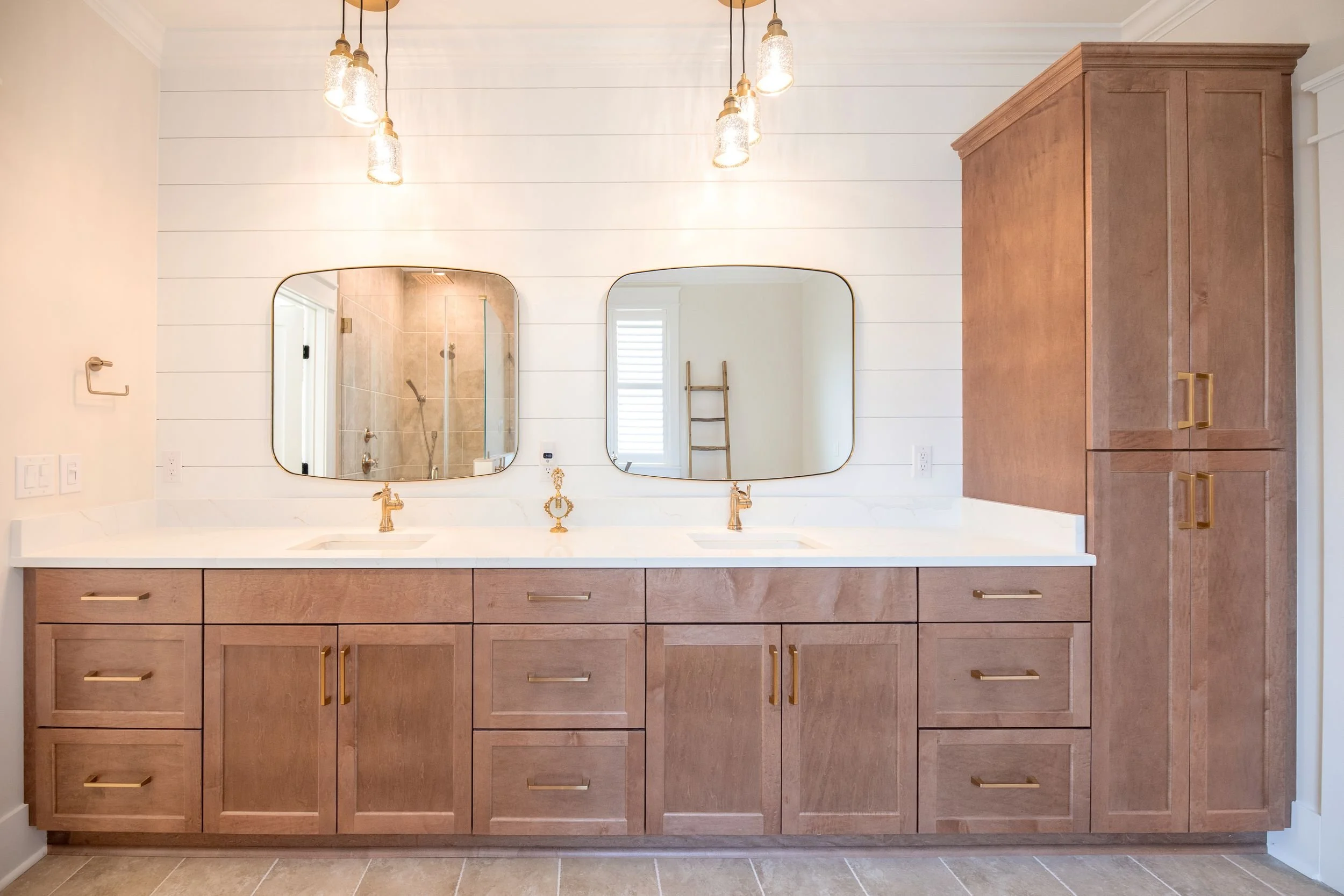 Interior detail custom home Brunswick County NC