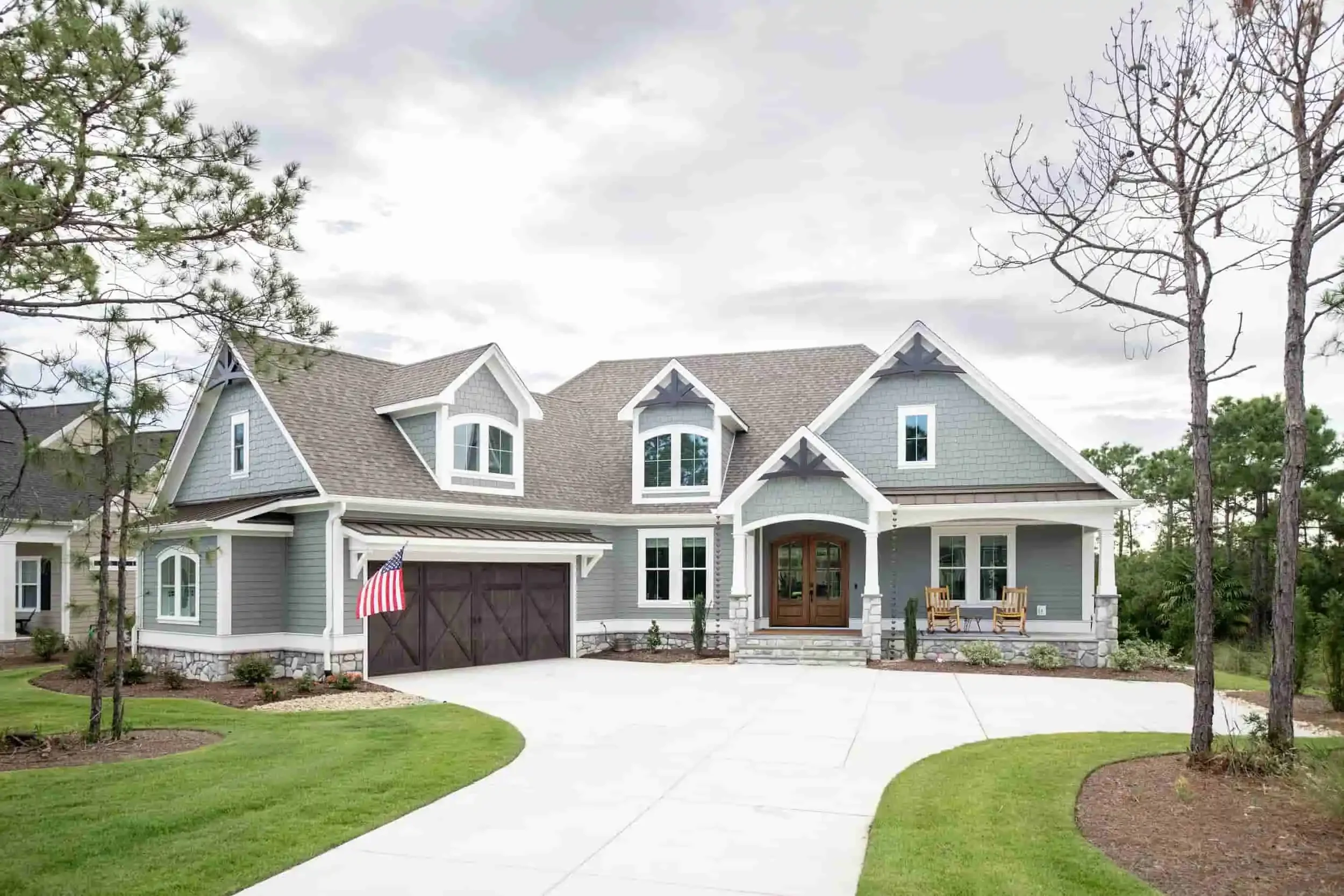 Luxury custom home near St. James Plantation built by Joy Construction Company in Brunswick County, NC