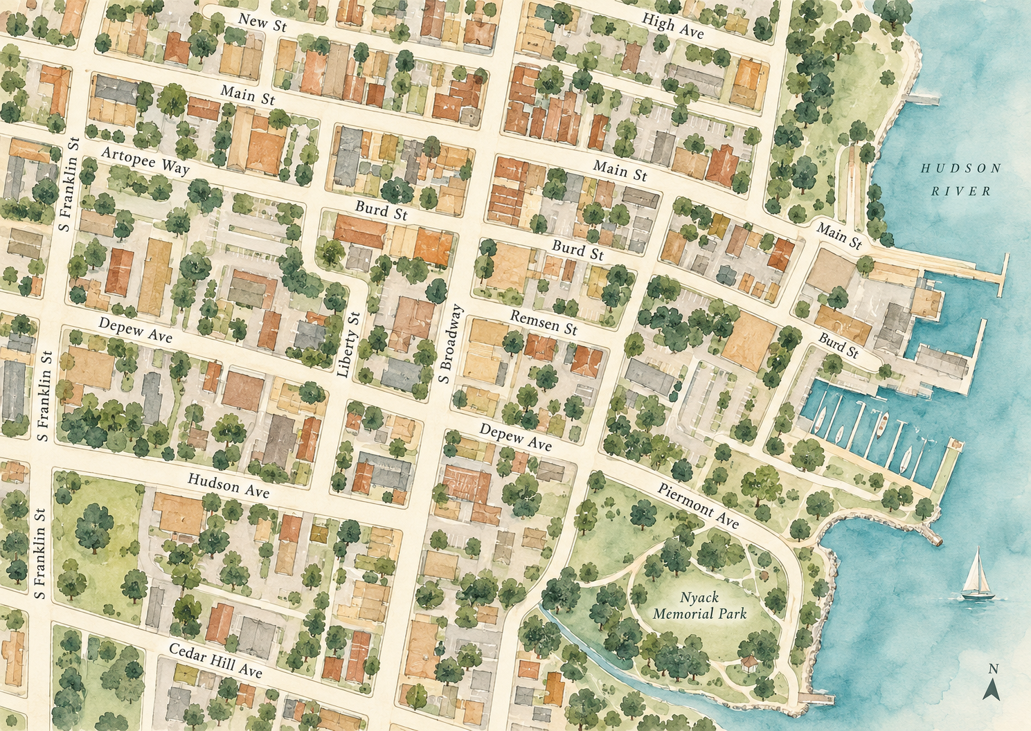 Interactive site map