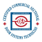 Certified Commercial Sectional Door Installer
