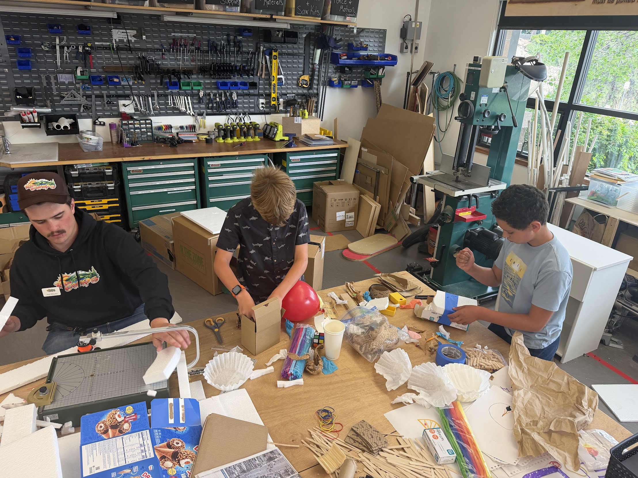 ST-310 & LDESIGN WORKSゴトク＆ZEN camps R.A.D. Design & Build Camp | Kids STEM & Maker Camp in Bend, OR