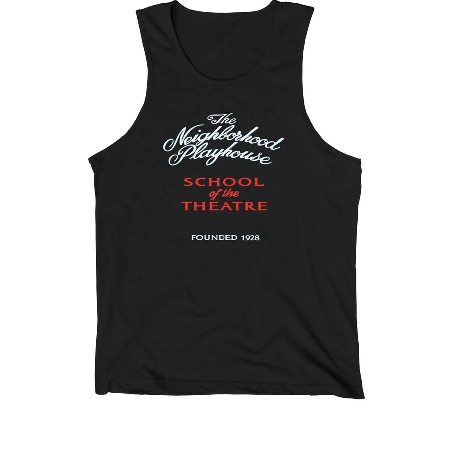 Neighborhood Playhouse vintage logo tank