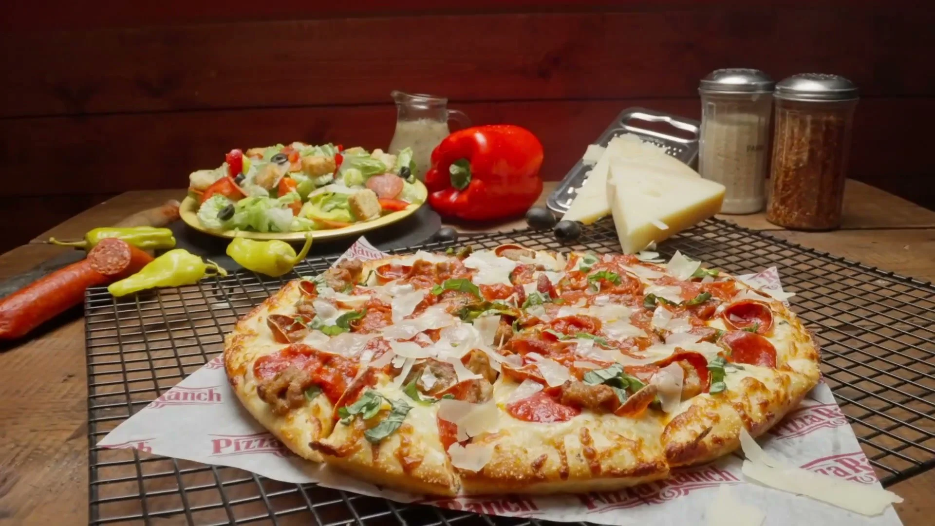 Still from Pizza Ranch