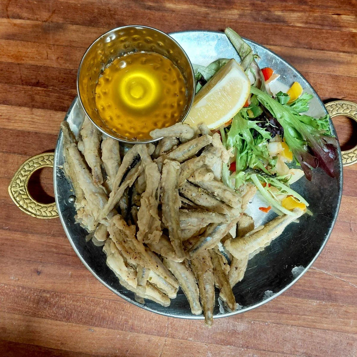 Deep Fried Smelts at Ka-bobs at The Option House in Bradford, Pennsylvania