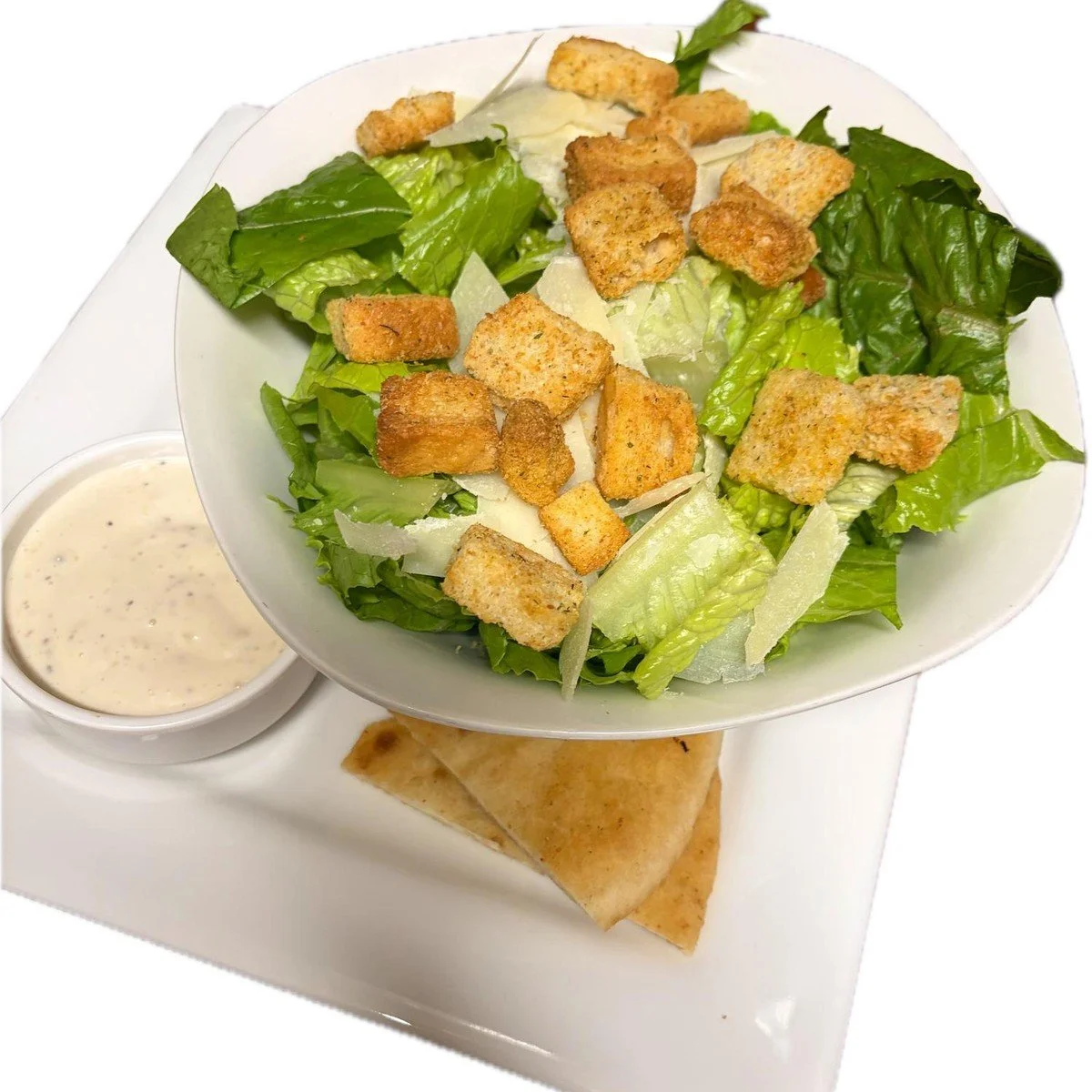 Caesar Salad at Ka-bobs at The Option House in Bradford, Pennsylvania