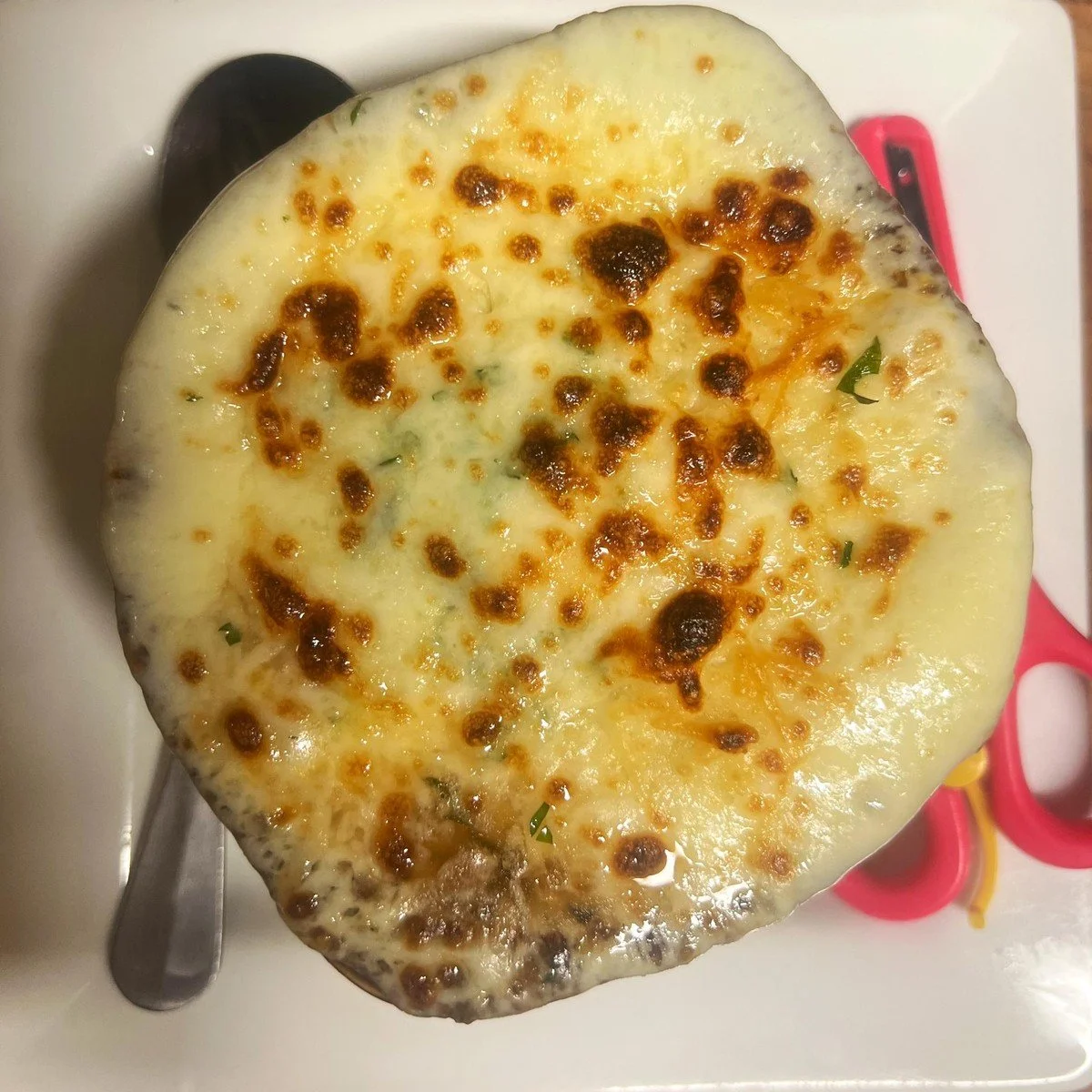 Baked French Onion Au Gratin at Ka-bobs at The Option House in Bradford, Pennsylvania