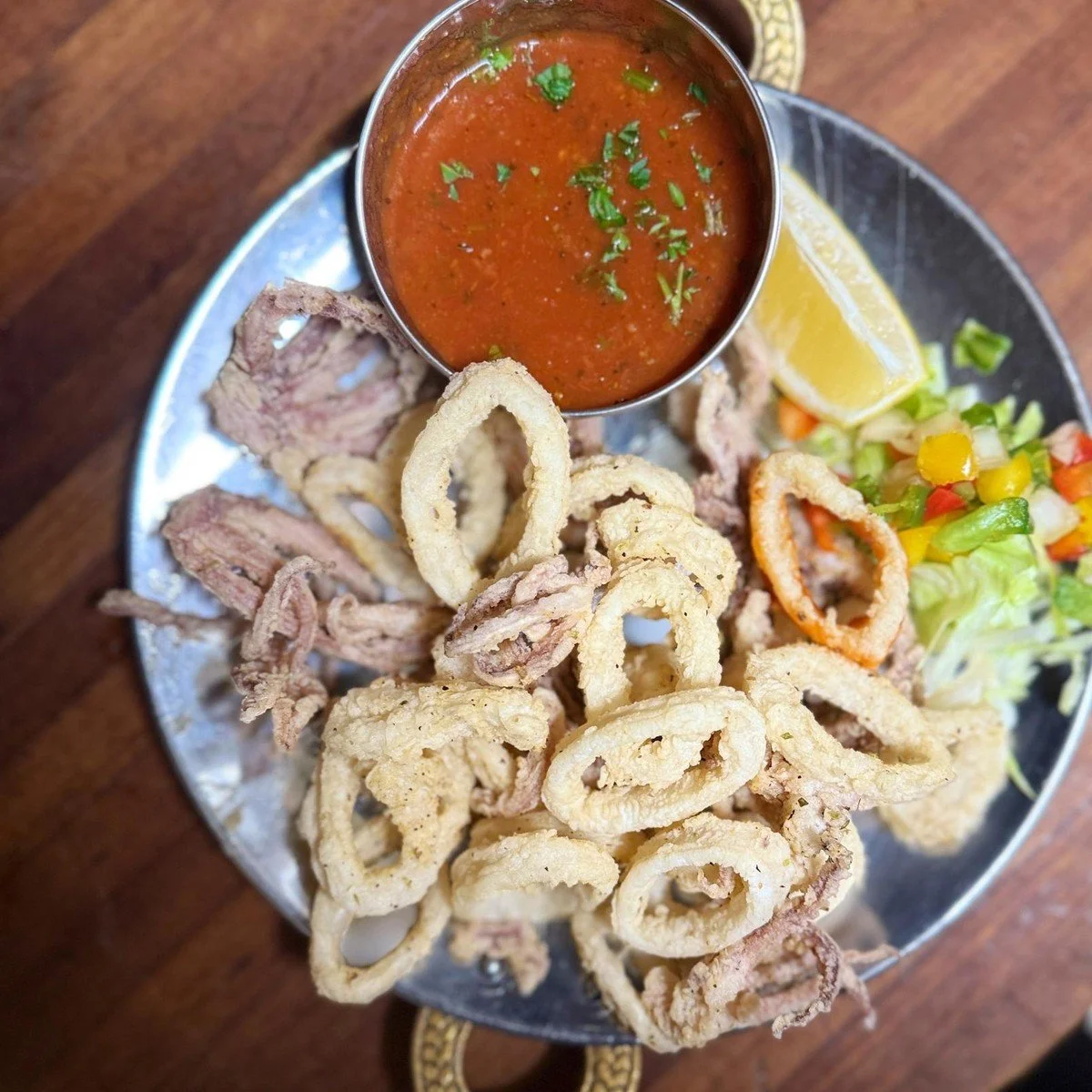 Calamari at Ka-bobs at The Option House in Bradford, Pennsylvania