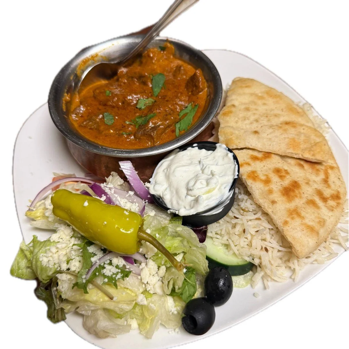 Beef Curry at Ka-bobs at The Option House in Bradford, Pennsylvania