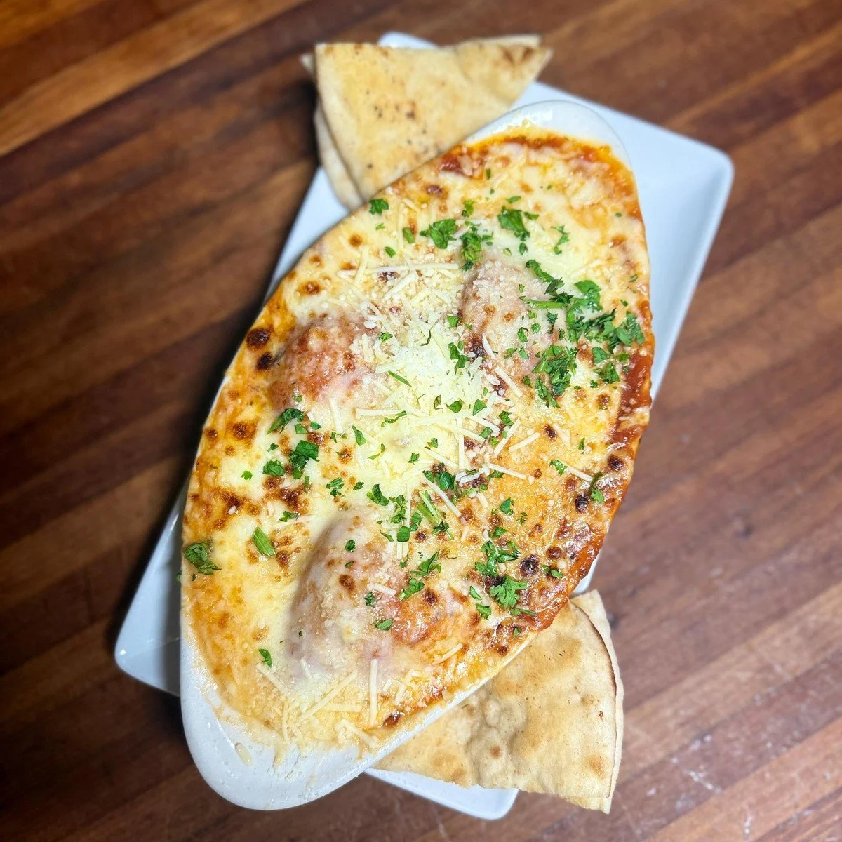 Stuffed Shells at Ka-bobs at The Option House in Bradford, Pennsylvania