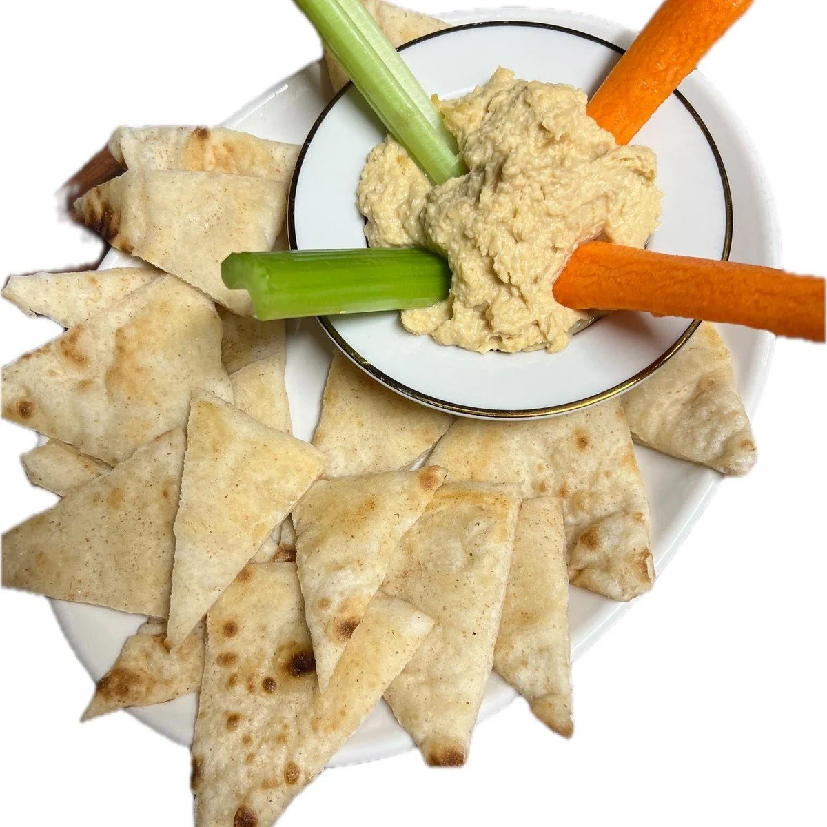 Roasted Red Pepper Hummus at Ka-bobs at The Option House in Bradford, Pennsylvania