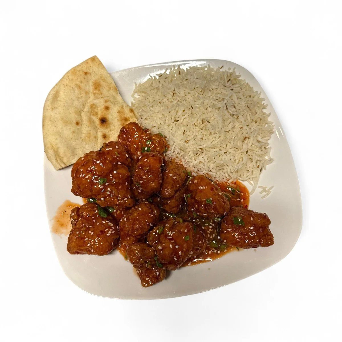 Sesame Chicken at Ka-bobs at The Option House in Bradford, Pennsylvania