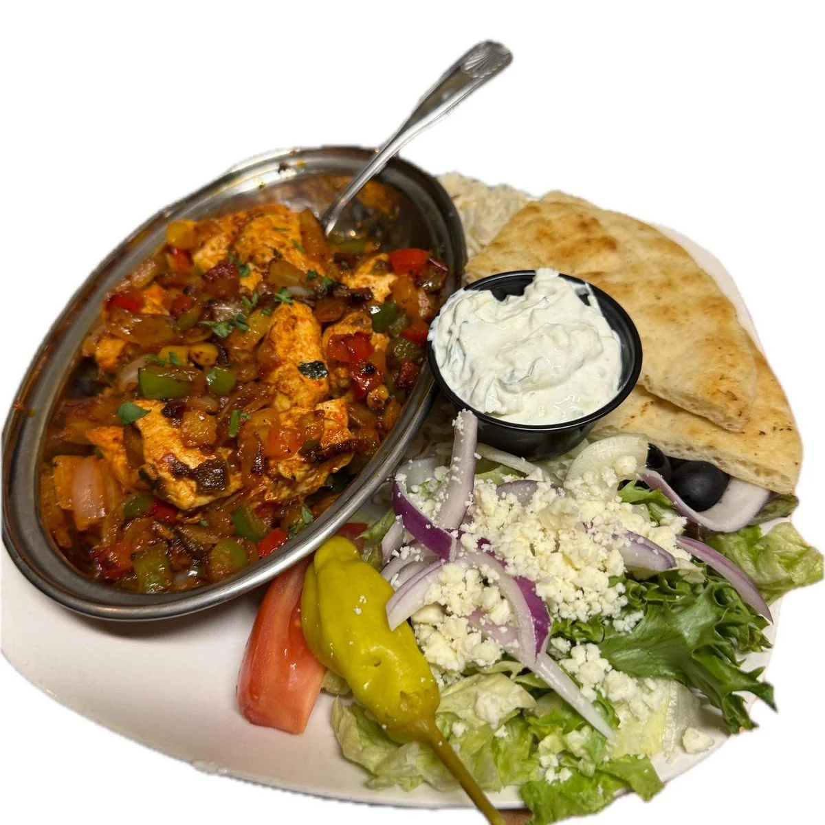 Chicken Tikka at Ka-bobs at The Option House in Bradford, Pennsylvania
