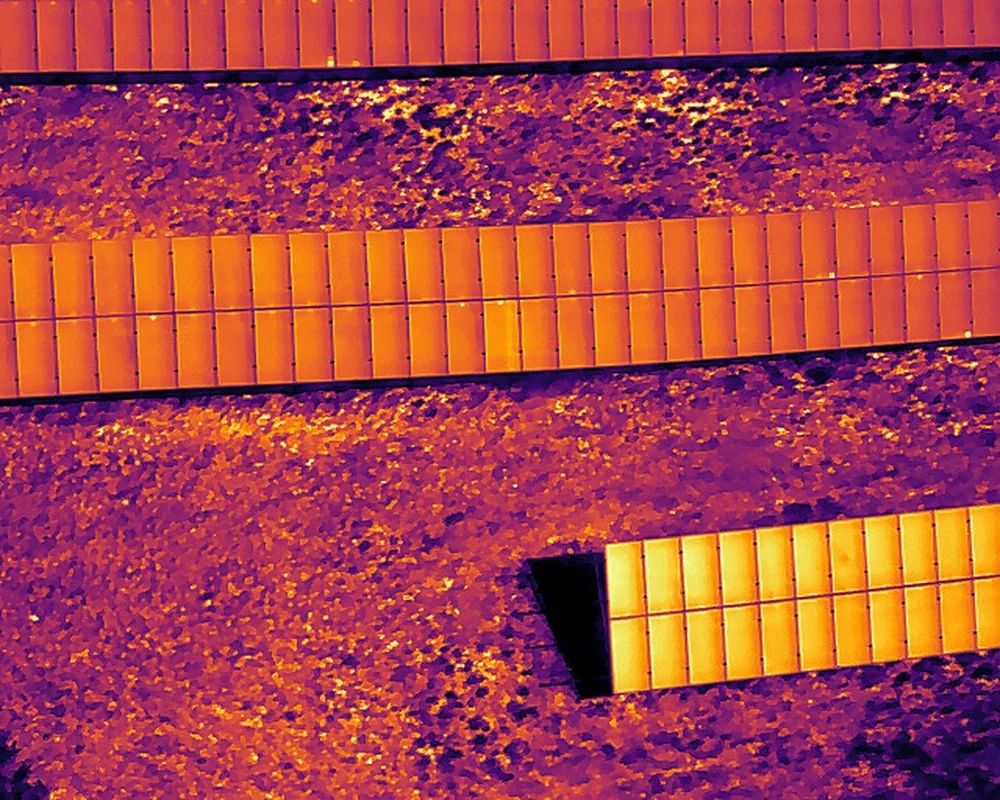 Row-level thermal imaging