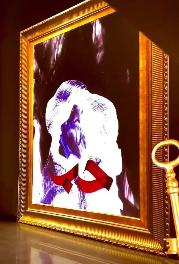 3D projection mapping Abu Dhabi – EchoLight picture frame mapping immersive event UAE