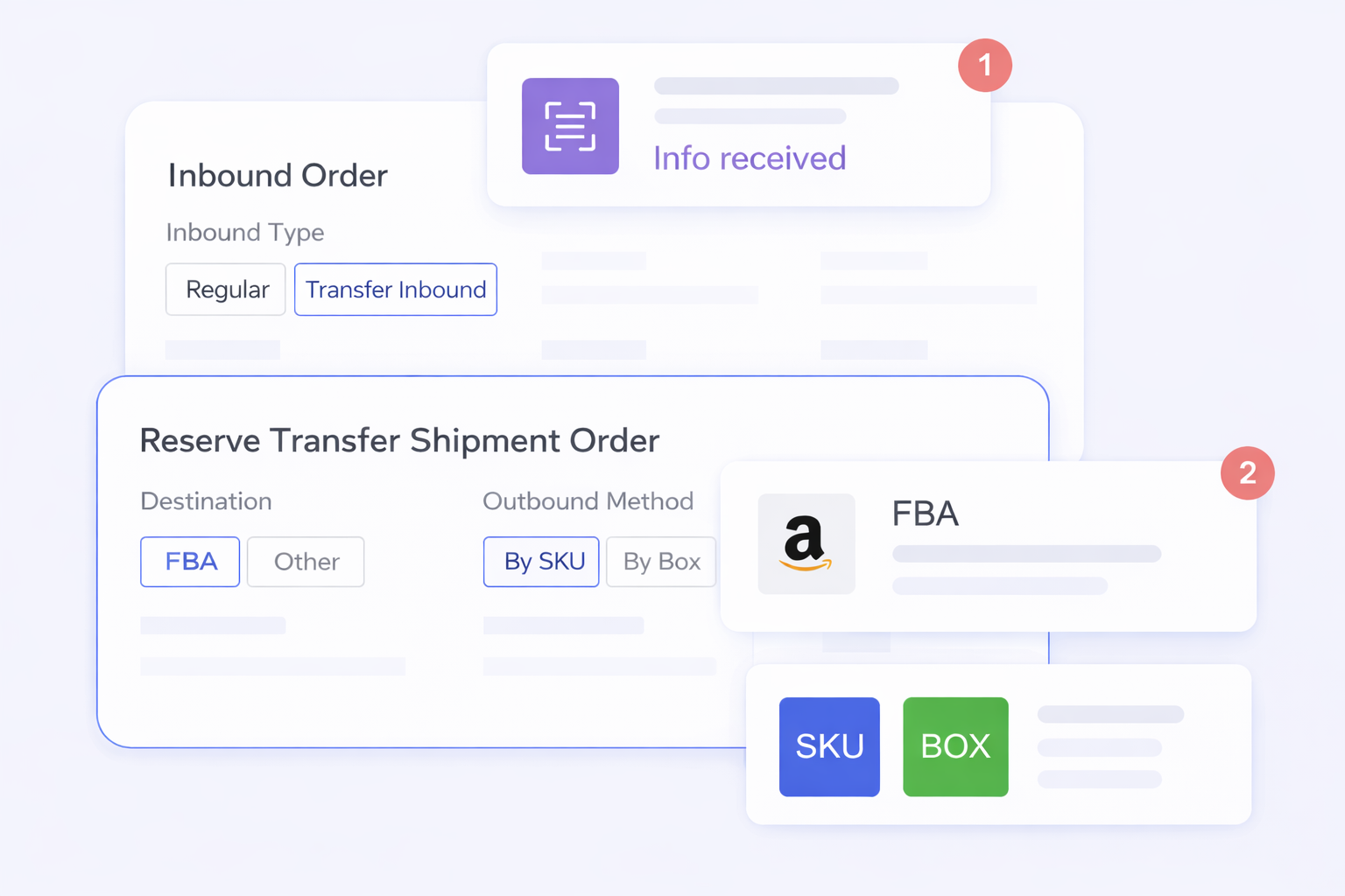 Stocking and transiting