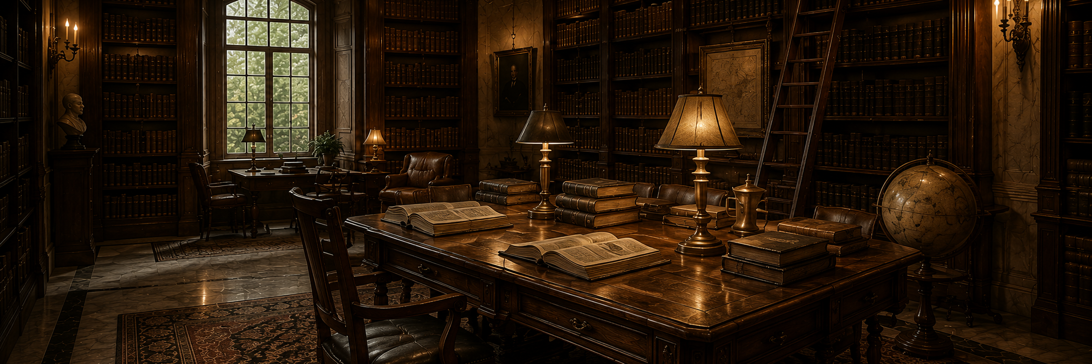 The Library at Virtù House