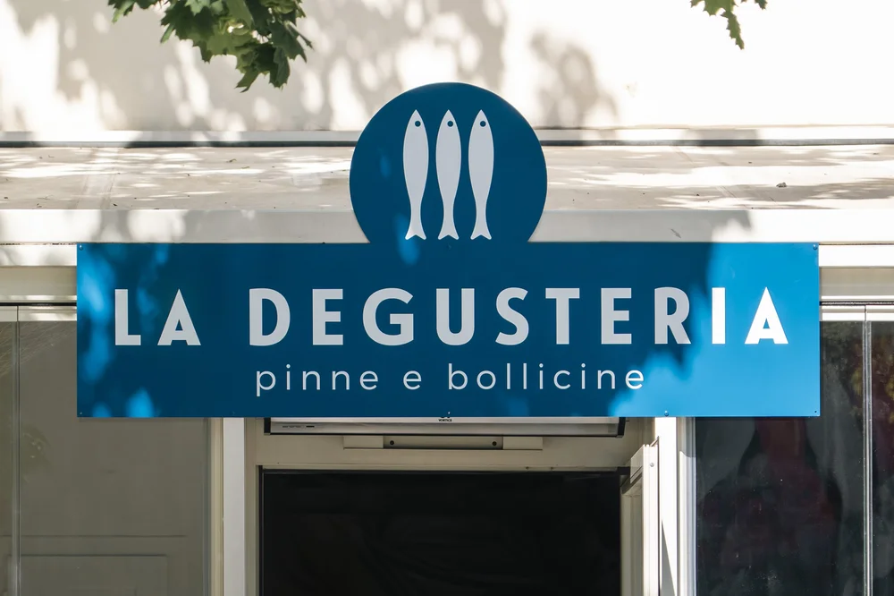 L'insegna del ristorante