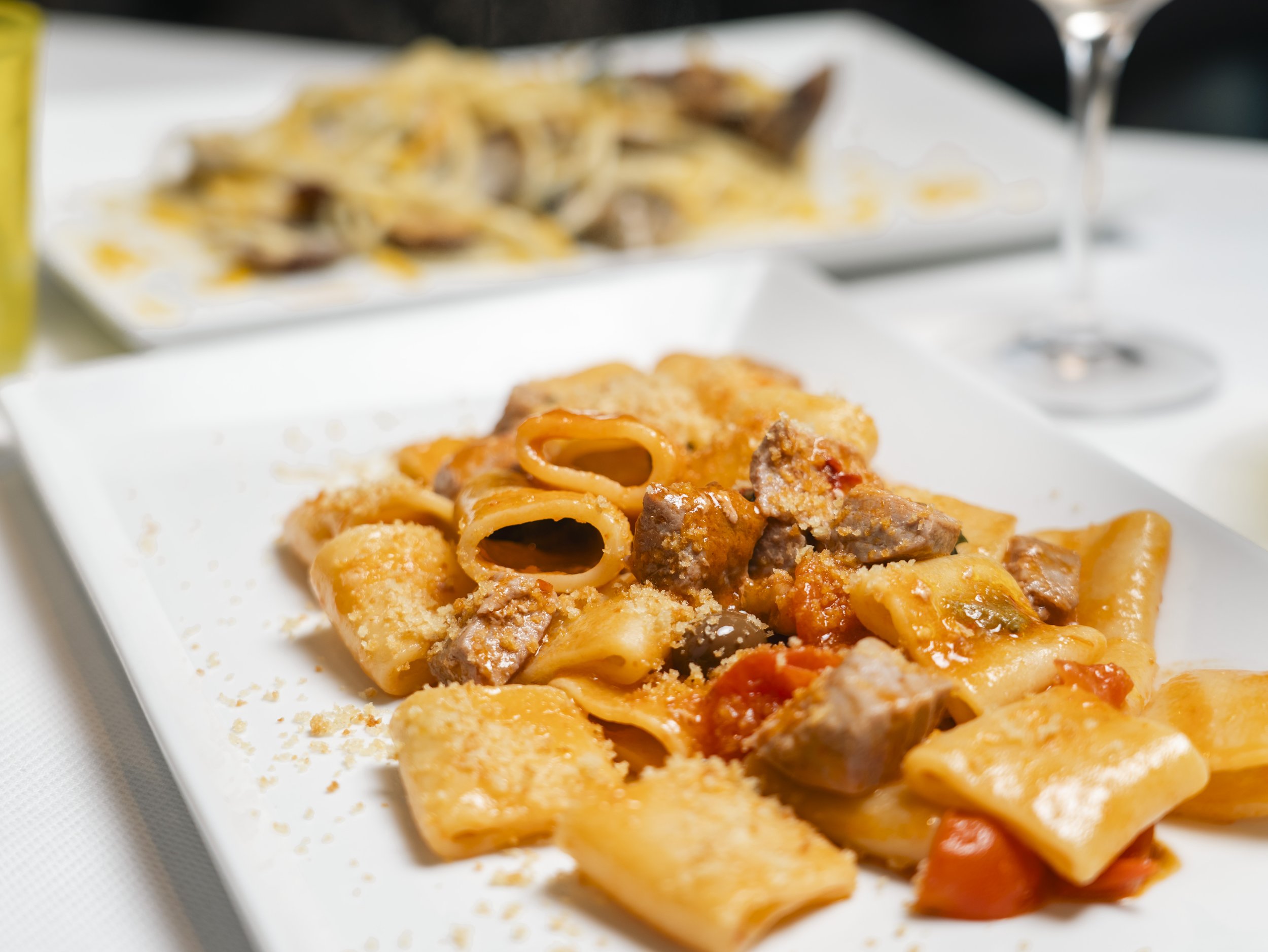 Pasta fresca con pomodorini