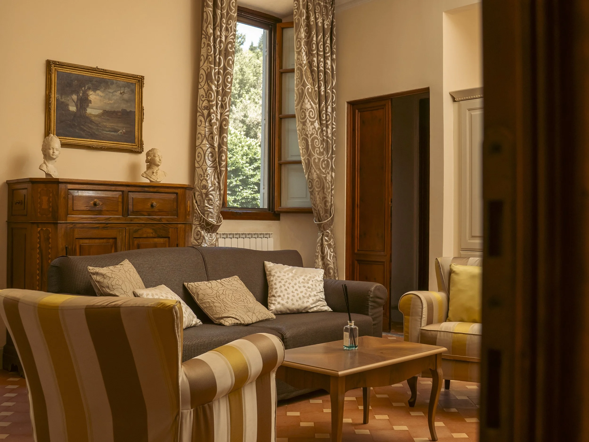 Il salotto della villa