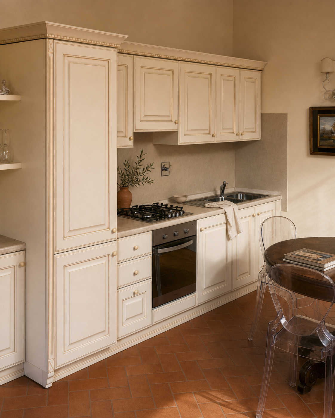 Interno della villa