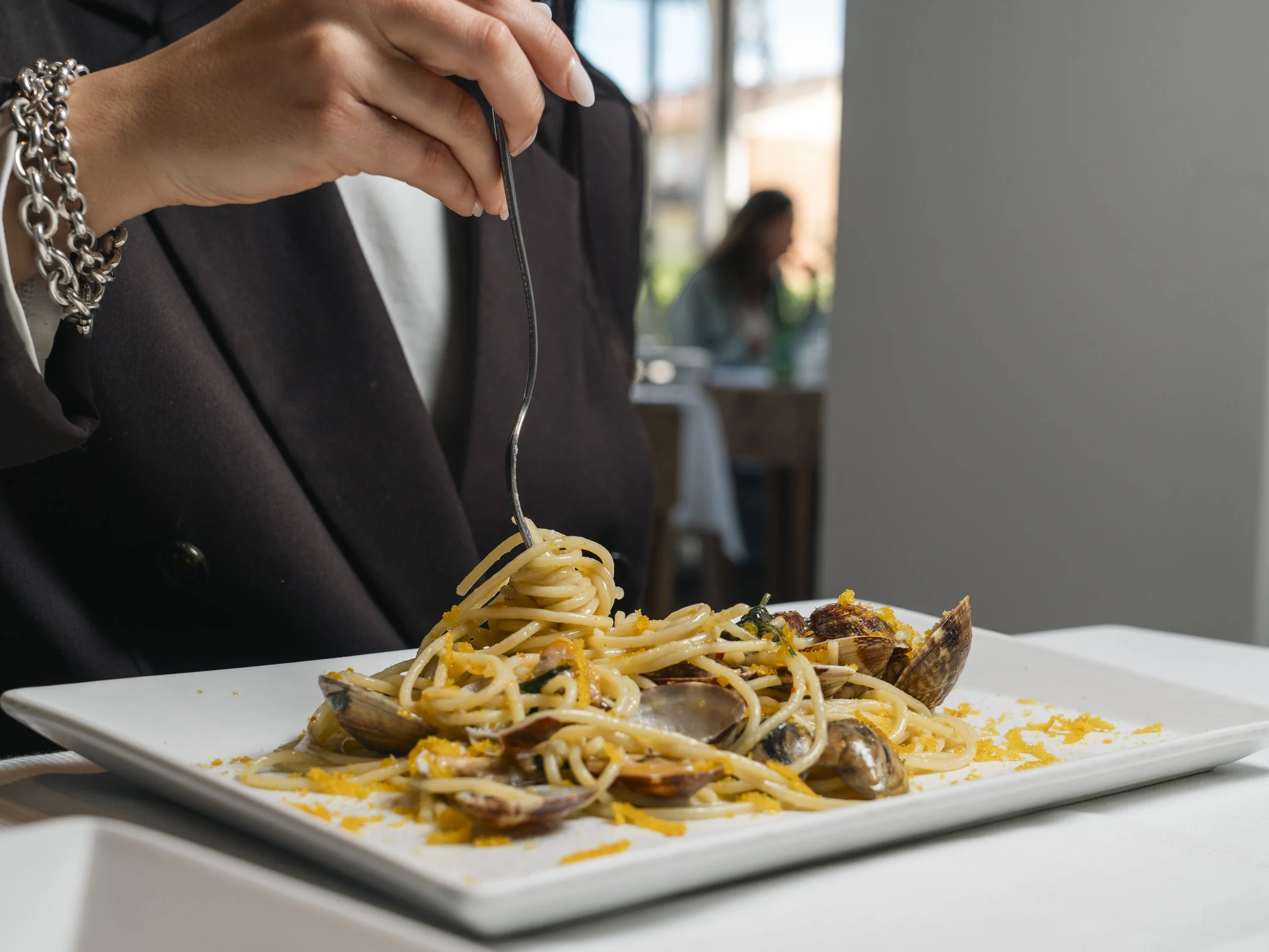 La Degusteria — impiattamento in sala