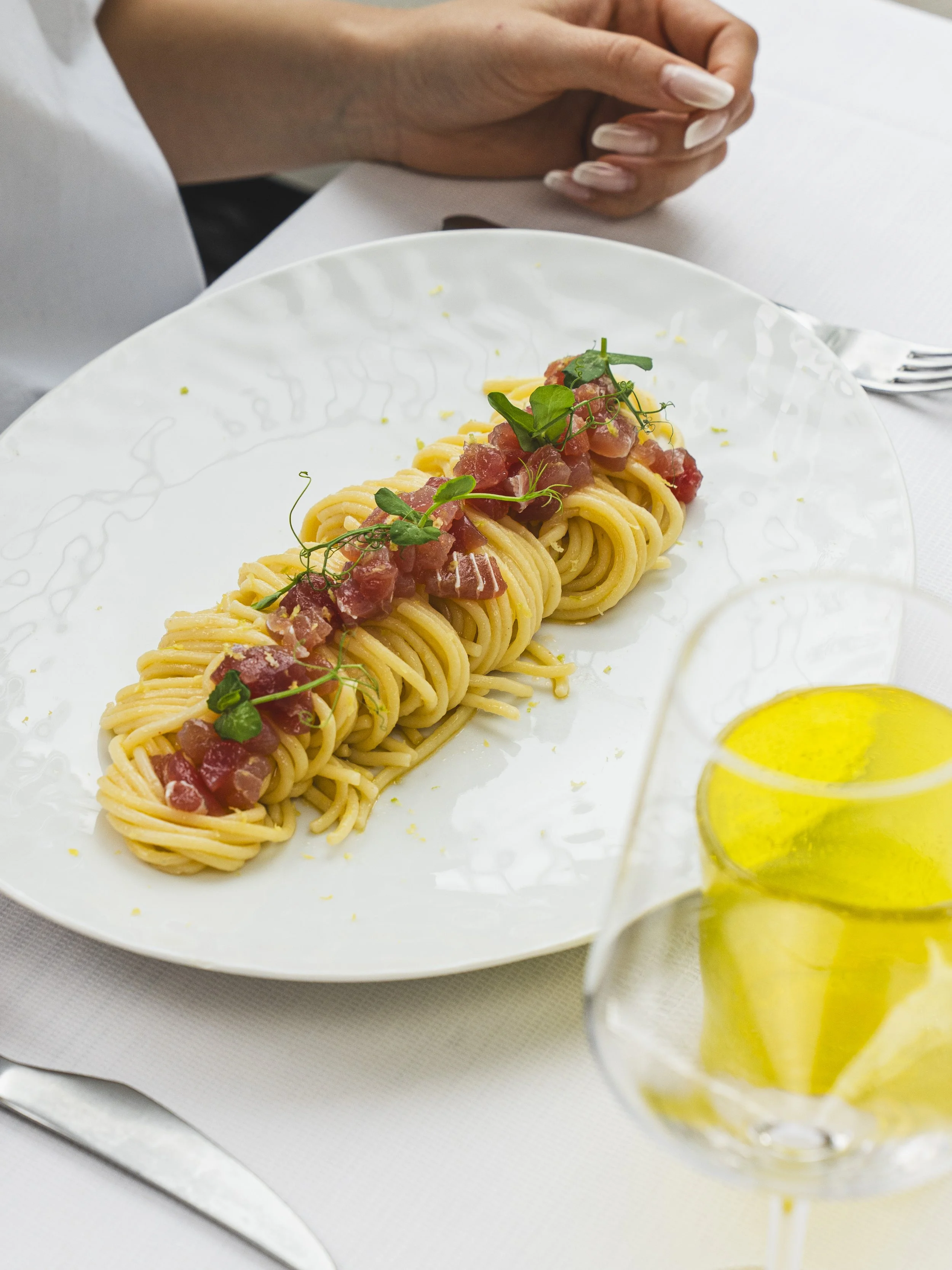 Piatto con limone