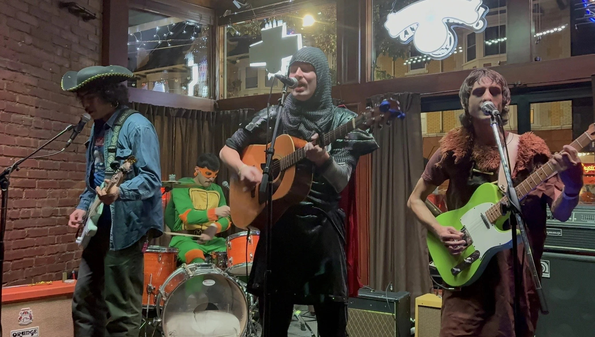 The Vumms performing live