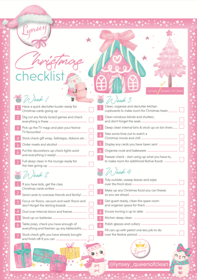 Christmas Checklist