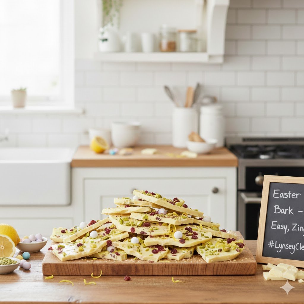 Easter Lemon & White Chocolate Bark