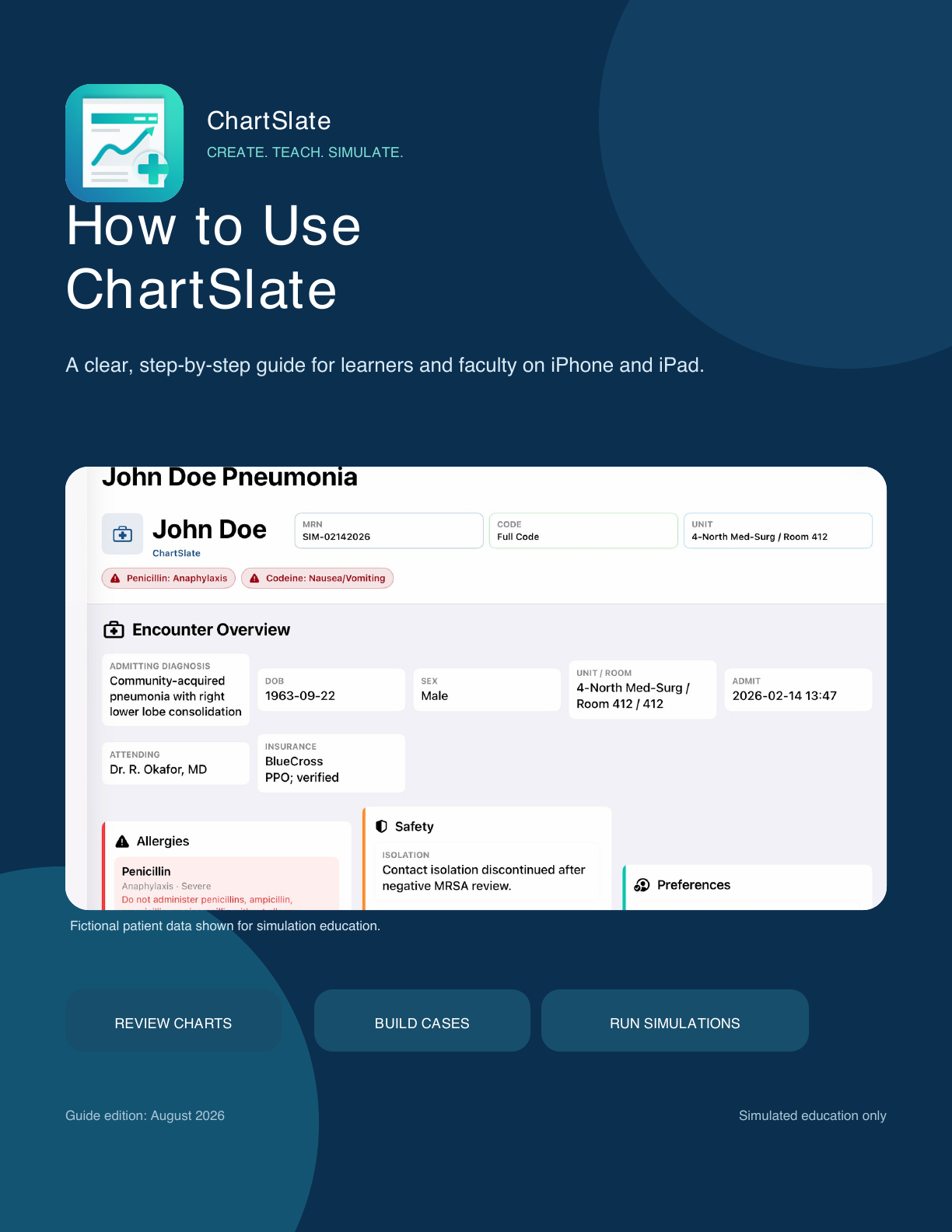 Cover of the ChartSlate How-To Guide PDF