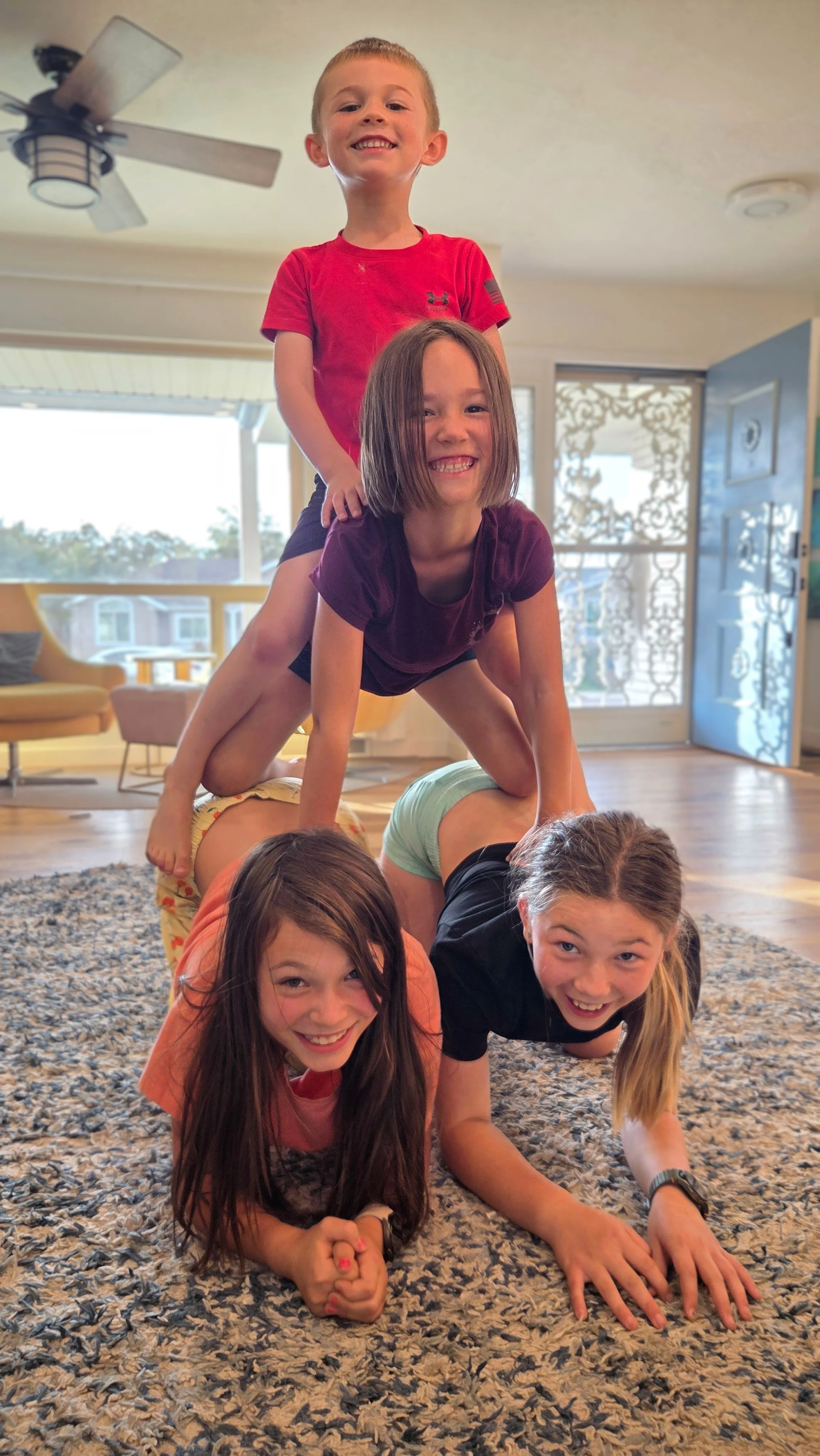 Bryce's four kids
