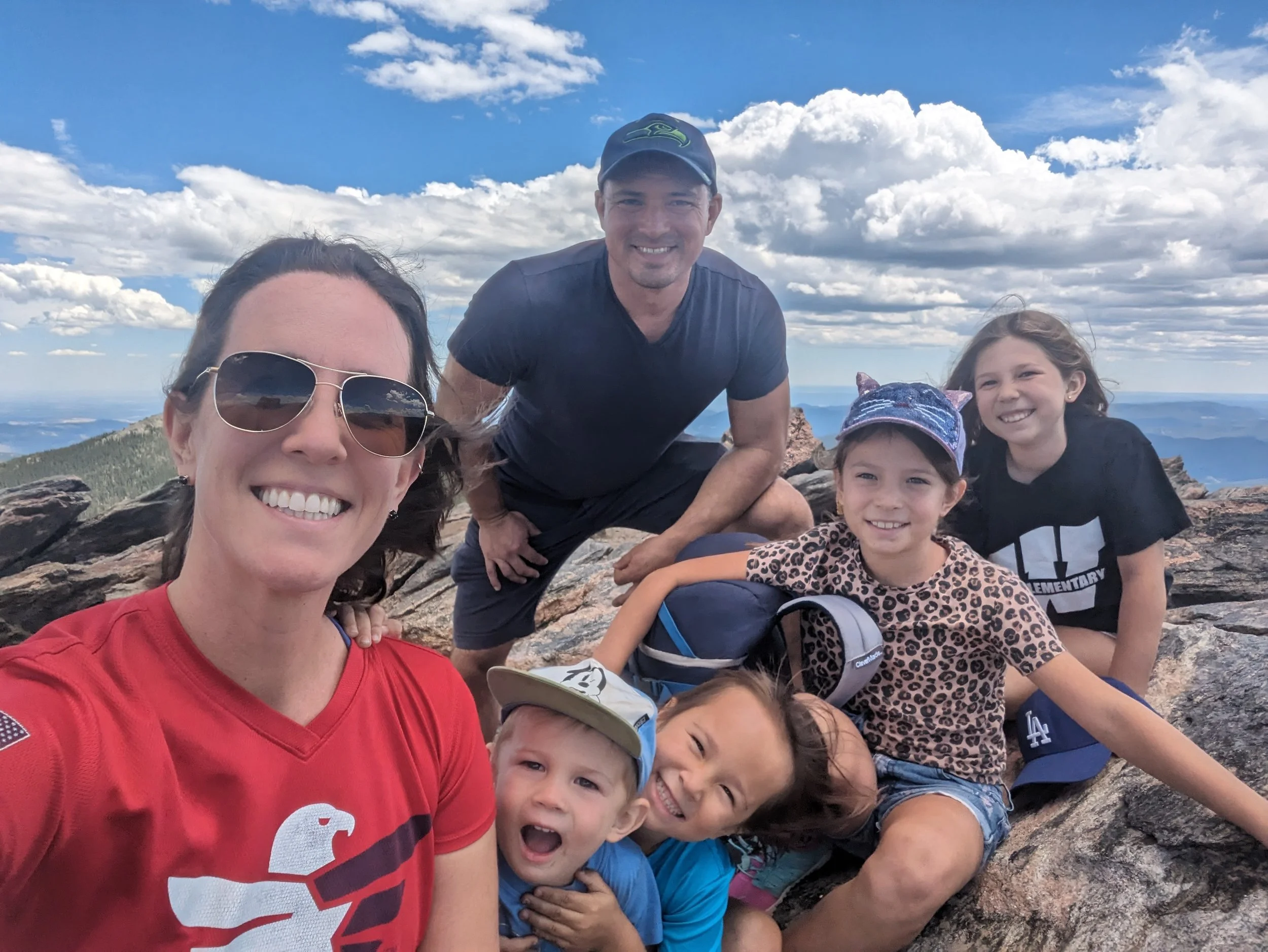 Bryce hiking with family