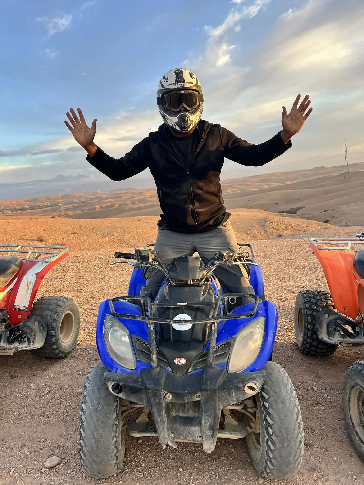 Russell on ATV