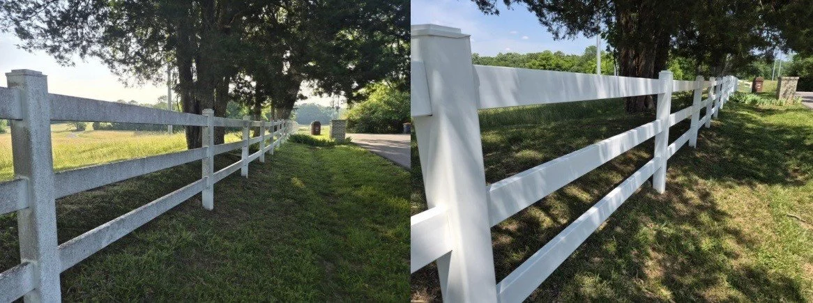 Professional fence cleaning in Clarksville TN