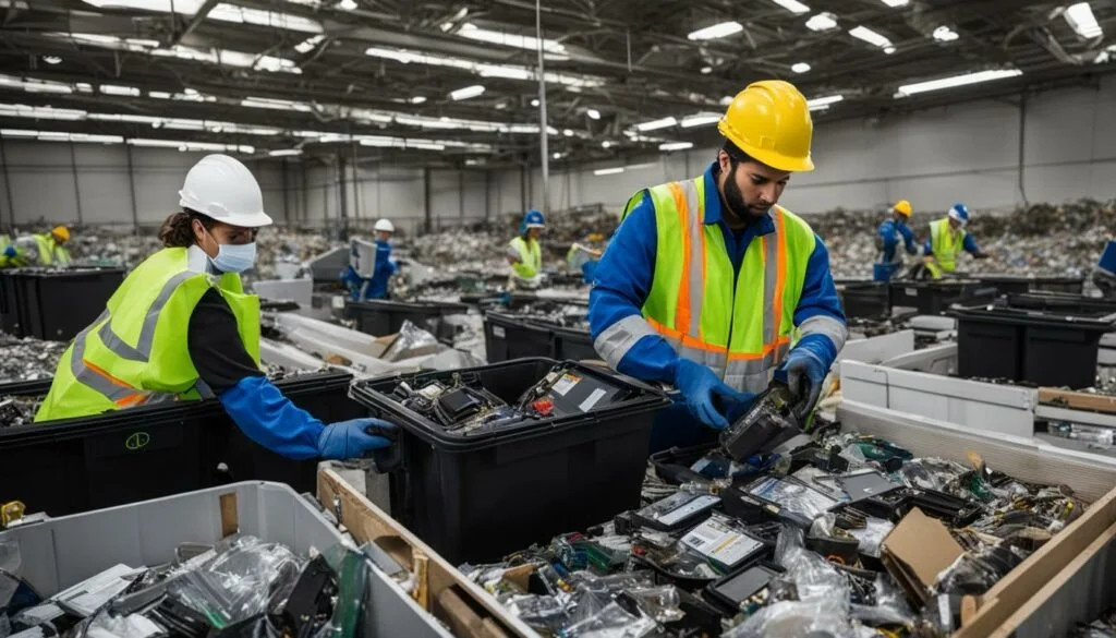 Environmentally responsible electronics recycling
