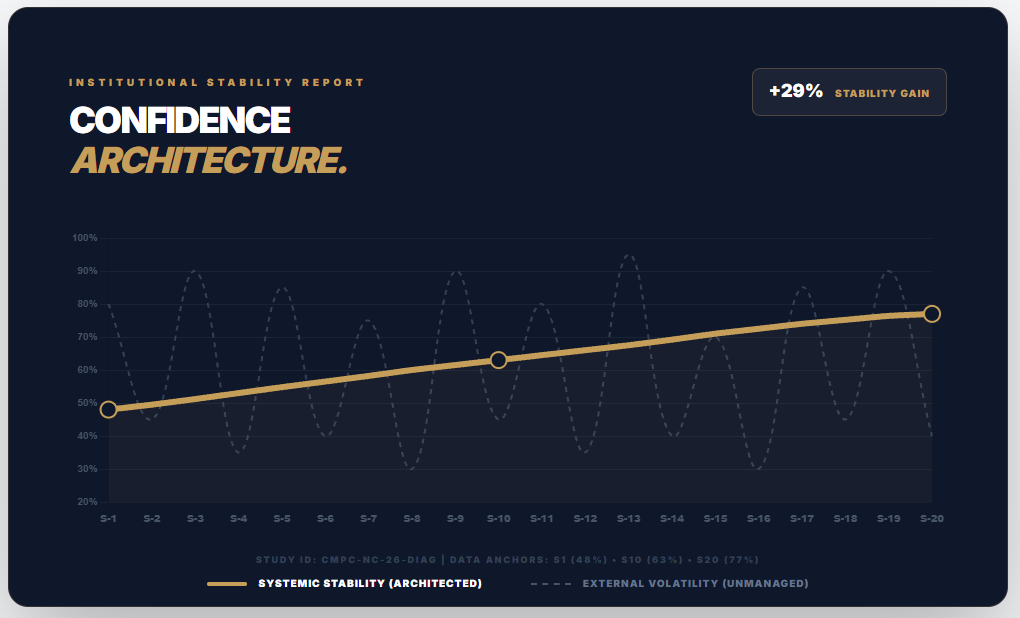 Confidence Architecture Case Study Graph - TAB Mentality