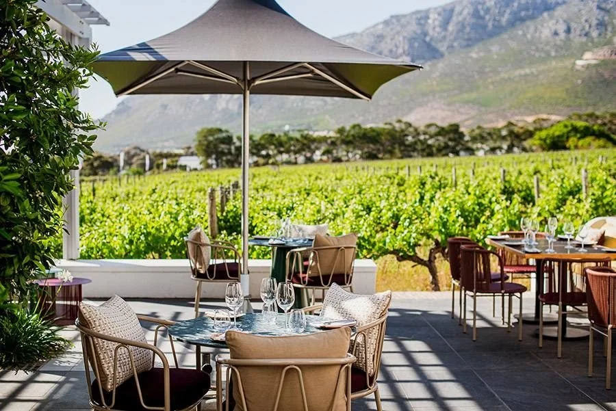 The terrace at Tryn, Steenberg